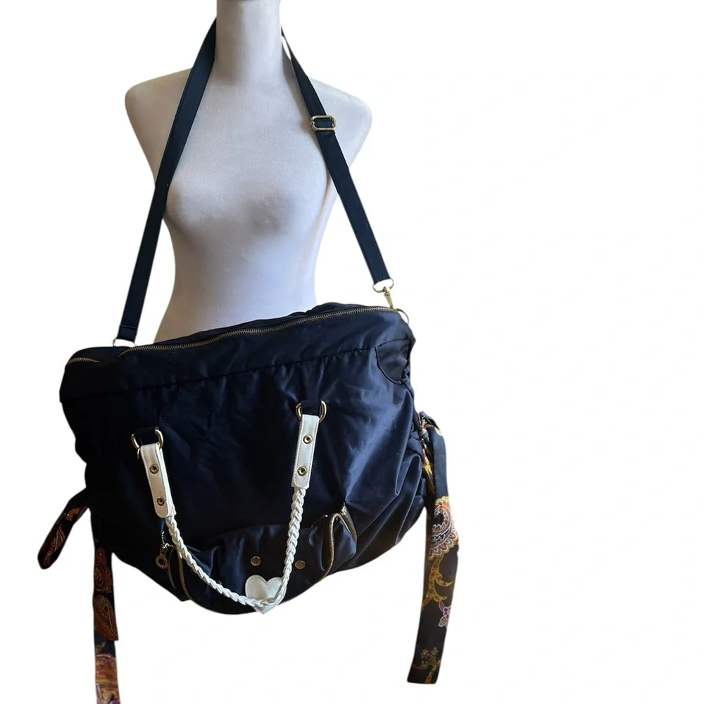 Dominique Marie limited travel / diaper or hospital Detachable Strap bag